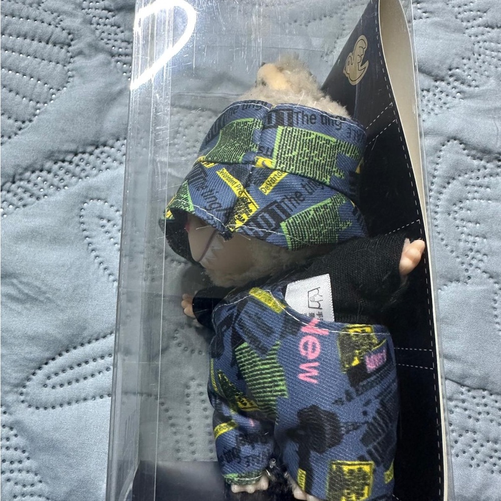 Unisex Pop mart labubu fall in wild